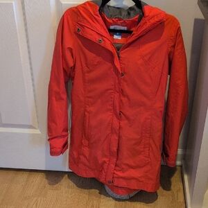 Vibrant Red Women's Utility Jacket